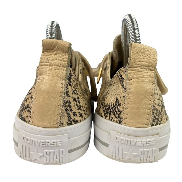 Converse Sneakers Womens Size 7 All Star 70‎ Ox Snake Skin Low Top Shoes - Picture 10 of 12